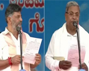 Siddaramaiah, Shivakumar take oath as new Karnataka CM, DyCM